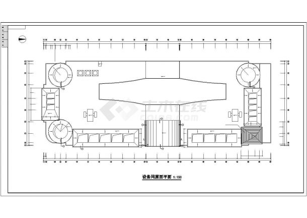 某四层大型商场建筑全套设计CAD图纸设计.dwg-图二