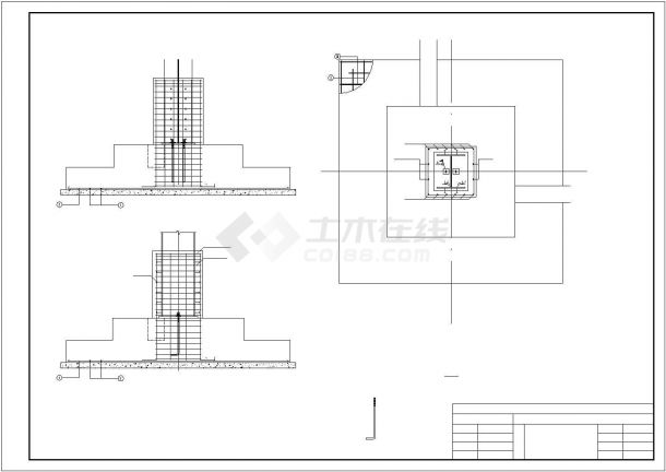 济南某高级技工学校实习车间毕业设计cad全套建筑施工图（含设计说明，含结构设计，含计算书）-图一