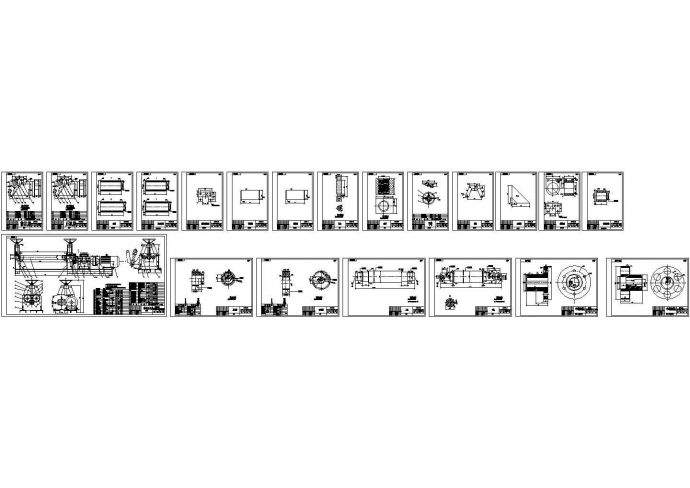 大型便携式卷板机全套详细设计CAD图纸_图1