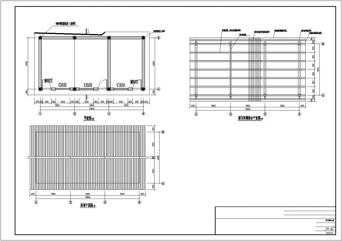 某仿古建筑万寿宫建筑设计cad全套施工图（甲级院设计，26张图）_图1