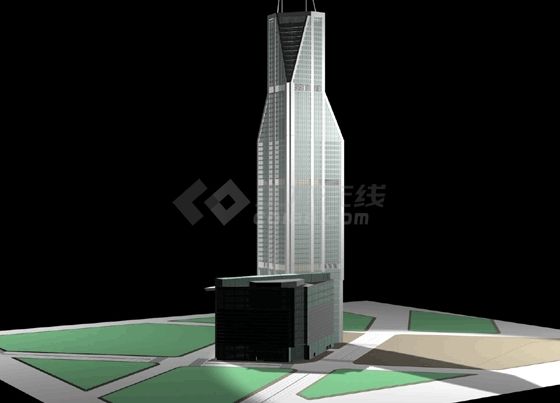 世茂大厦3D模型