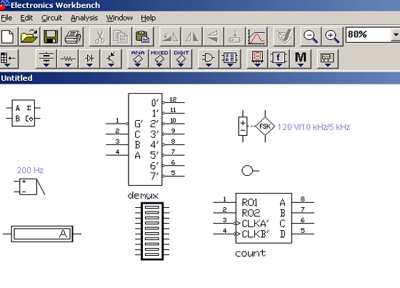 EWB电路设计软件_图1