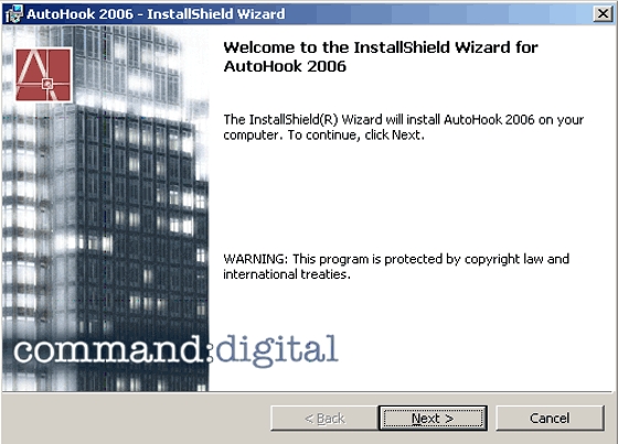 AutoCAD键盘宏定义器:autohook 2006_图1