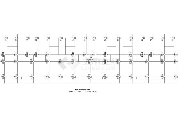 土木工程毕业设计_【土木工程毕业设计】【4层】2076平米四层框架住宅楼（计算书、部分建筑、结构图）.cad-图一