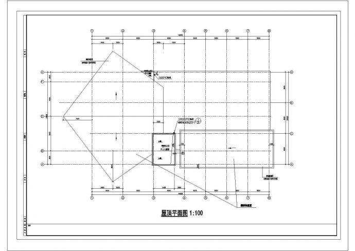  地下1地上3+1夹层小区会所（2925㎡）cad建筑施工图设计（含泳池）_图1