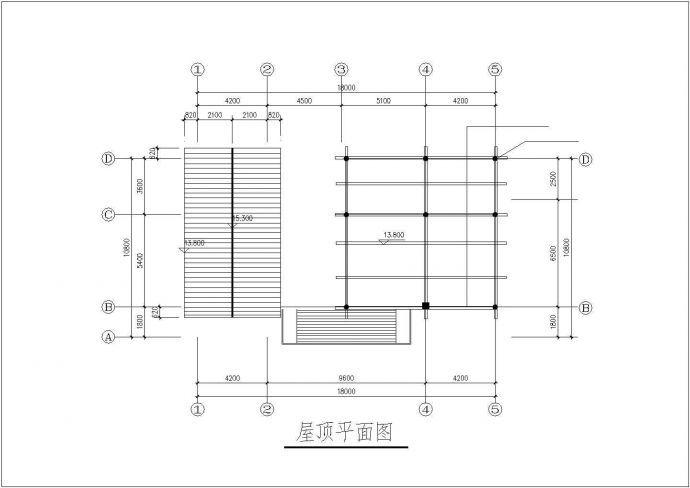 四层豪华别墅建结构设计施工图_图1