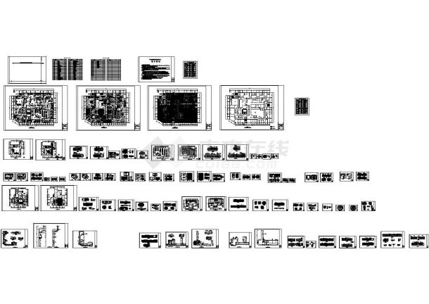 洗浴中心SPA会所施工图水电.dwg-图一