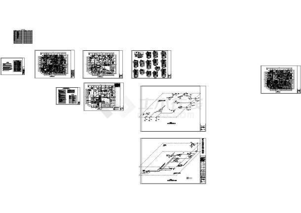 洗浴中心SPA会所施工图水电.dwg-图二