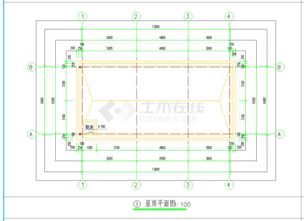 某工厂配套建筑工程设计施工图-图二