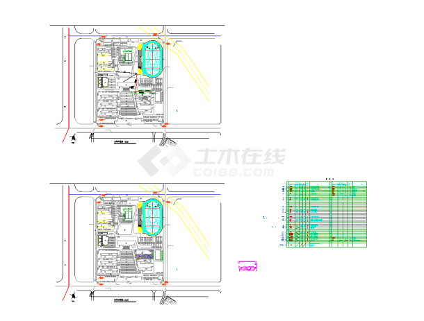 长约1300米47座道路路灯亮化设计图-图一