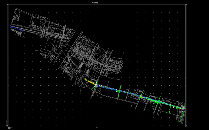 某区域三级公路施工CAD精细图_图1