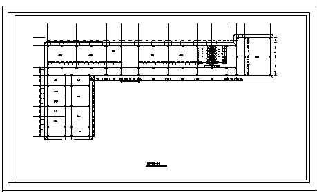 教学楼设计_某五层框架结构中学教学楼建筑施工cad图(含计算书，毕业设计)-图一