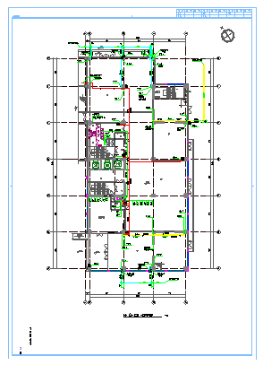 70000平方米高层写字楼给排水施工CAD图纸_图1