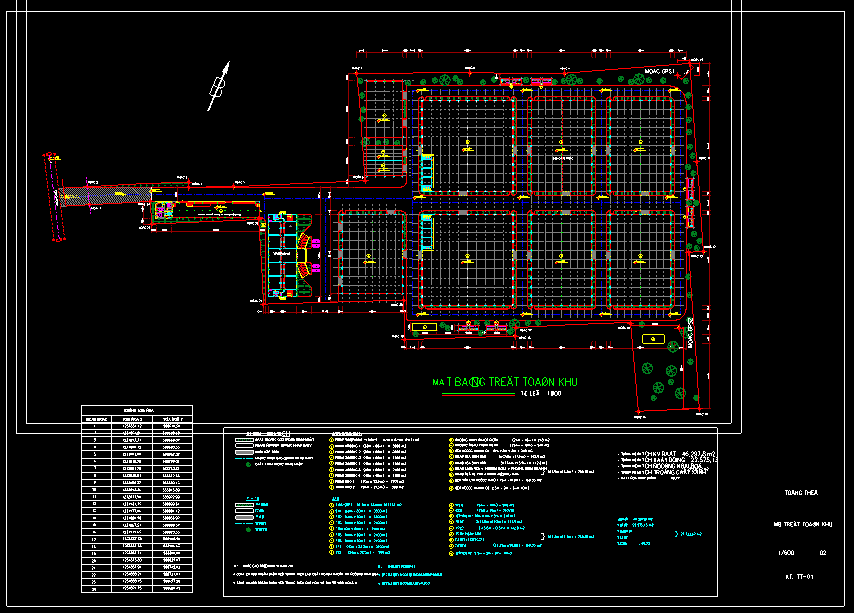 某厂区建筑规划总平面图CAD设计