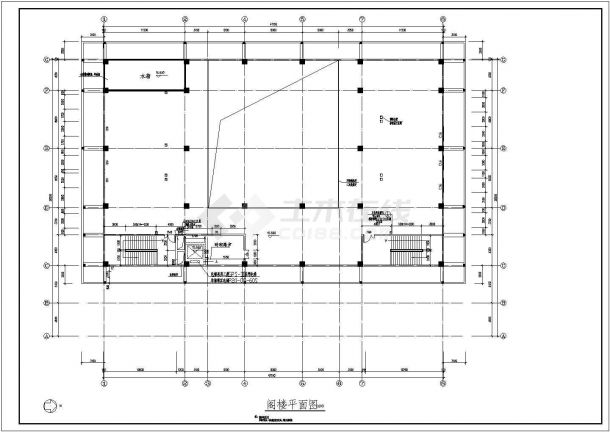 某四层框架结构仿古风格综合楼设计cad全套建筑施工图（含设计说明）-图一