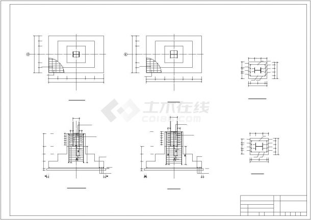 某5层钢框架结构宾馆毕业设计cad全套建筑施工图（含设计说明，含结构设计，含计算书）-图二
