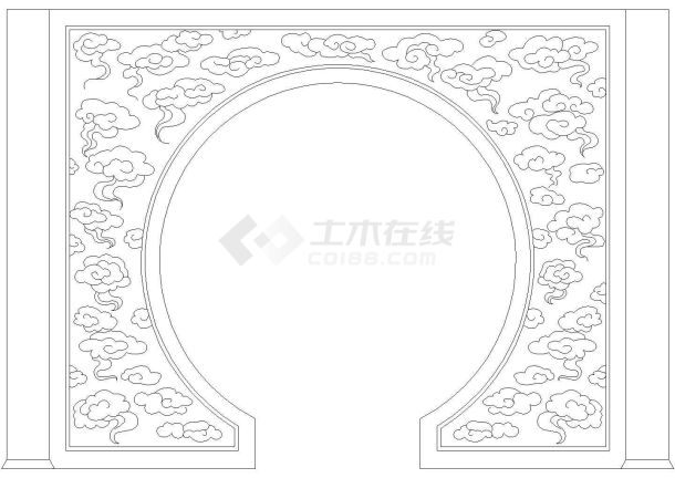 建筑装修常用屏风隔墙设计cad图例素材图库（甲级院设计，种类全）-图二