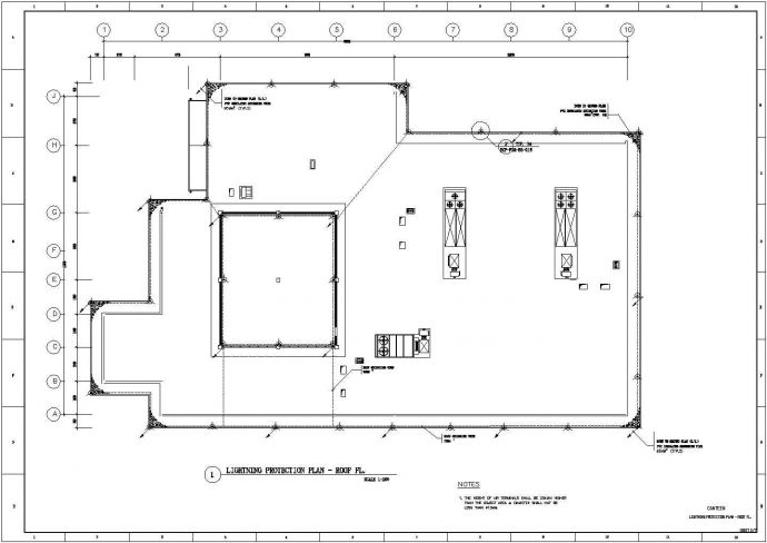 国外餐厅工程照明全套设计方案CAD图纸_图1