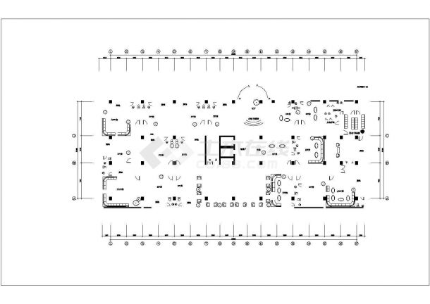 酒店照明灯光布置设计方案平面布置CAD图-图二