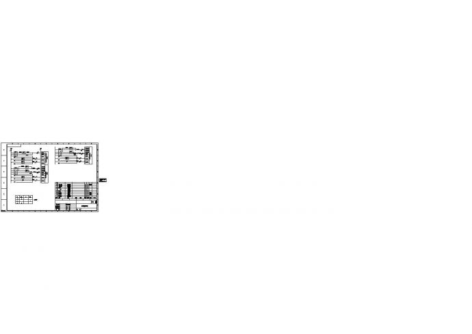 某标准电厂电磁阀箱电气控制原理设计CAD平面图纸_图1