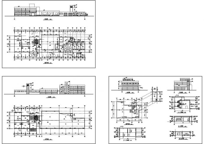 办公楼设计_南方某二层框架结构办公楼设计cad全套建筑施工图（甲级院设计）_图1