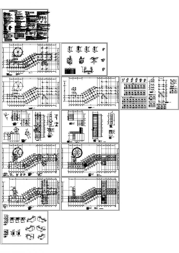 [山东]某独立基础局部三层框架会所结构施工图纸_图1