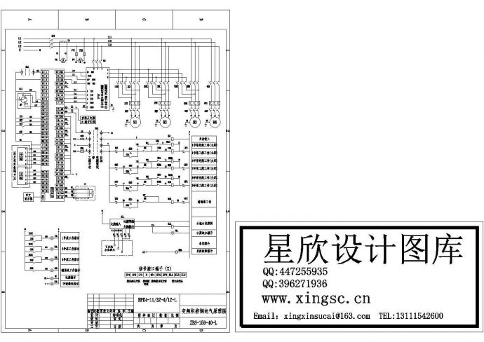 某标准型号变频器设备电气原理设计CAD图纸_图1