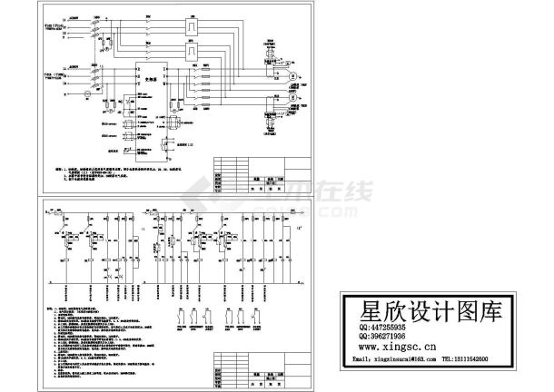 某通用型号酸泵电气位原理设计CAD图纸-图一