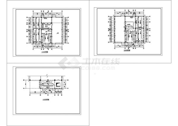某型号脱硫电气设备布线布置原理设计CAD图纸-图一