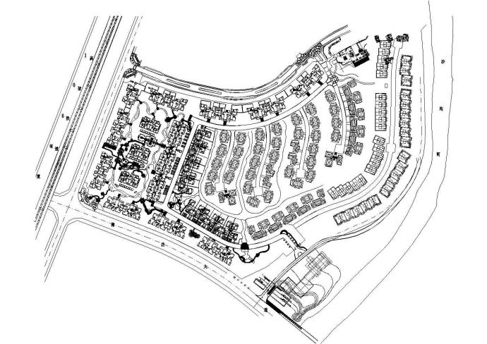 [成都]某居住区局部景观工程施工图，含给排水设计说明_图1