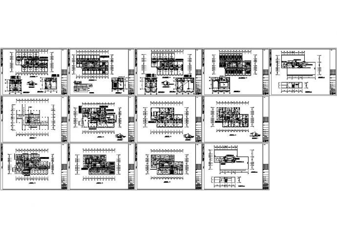 江苏某综合楼建筑强电设计CAD全套图纸_图1