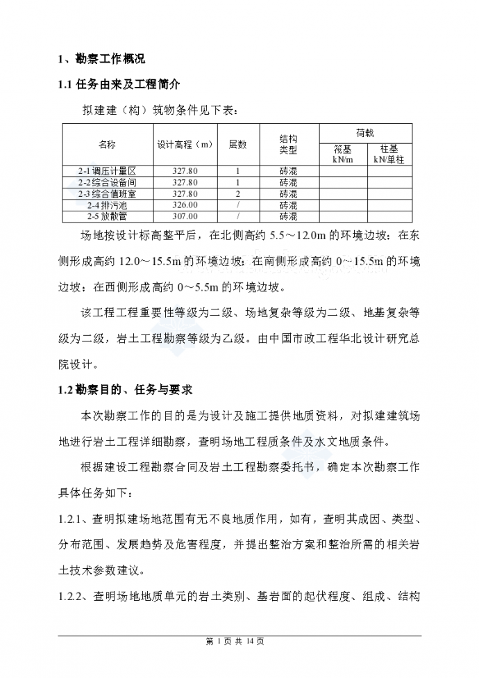 重庆市长寿区某工程岩土勘察报告_图1