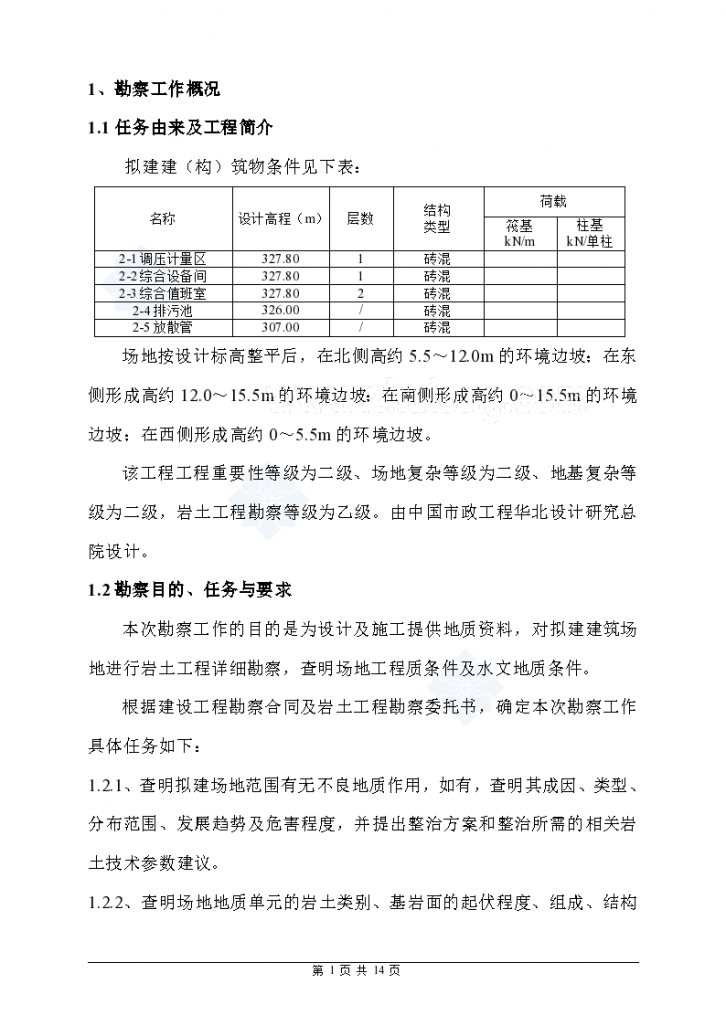 重庆市长寿区某工程岩土勘察报告-图一