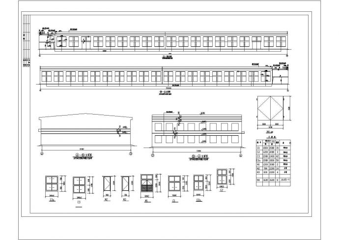 某大型钢结构厂房建筑结构施工图_图1