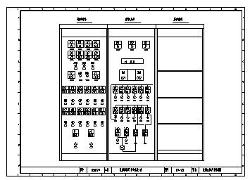 变电站设计_35kV变电站交直流系统设计cad图纸-图一