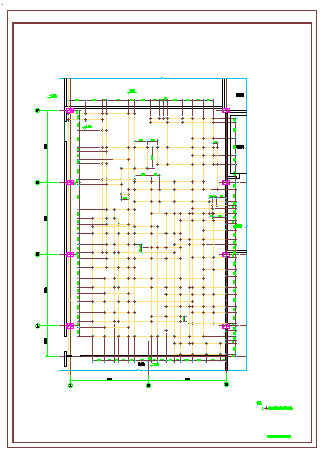 冷库氨制冷机房工艺设计，CAD2010，T8-图二