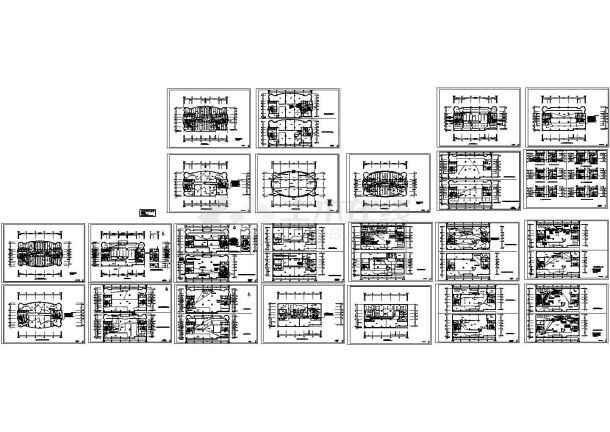办公楼设计_上海普陀区某25层大型办公楼全套电气设计CAD施工图-图一