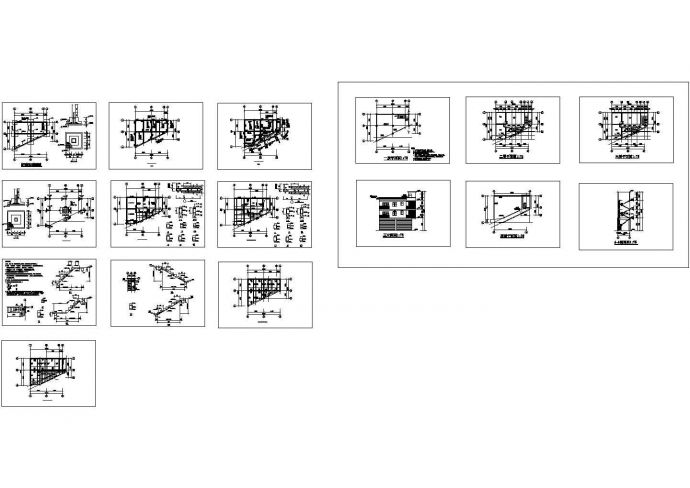江西某底框建筑工程结构设计CAD全套图纸_图1