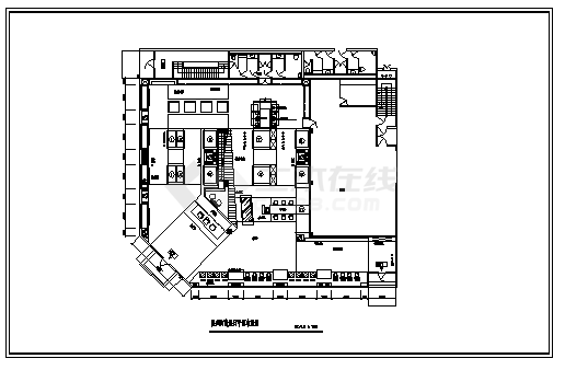 陶瓷展厅装修施工cad图,共二十一张-图二