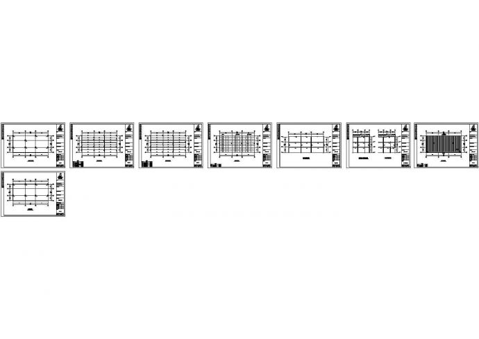 洛阳王城中州国际酒店结构设计CAD施工图纸_图1