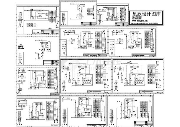 某标准型号电机设备电气控制原理设计CAD图纸-图一