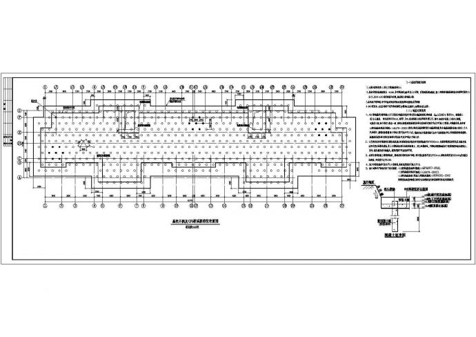 某多层综合楼基坑工程设计cad基础地基处理图纸（含设计说明）_图1