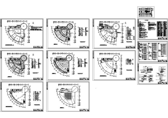 某标准型号健身房内部控制电气原理设计CAD图纸_图1