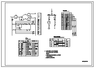 电站设计_某电站闸门控制原理设计cad图纸-图一