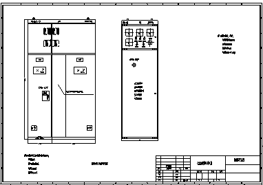 变电站设计_某箱式变电站地基设计cad图纸_图1