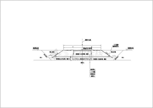 某铁路工程软弱路基处理设计cad全套施工图（甲级院设计）-图二