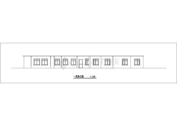 2200平米3层框混结构民宿酒店平立面设计CAD图纸（2套方案）-图二