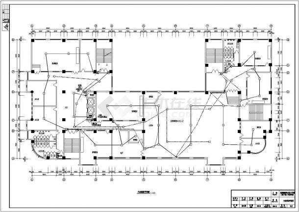 多层教学楼建筑电气图纸（包含5套图纸）-图一