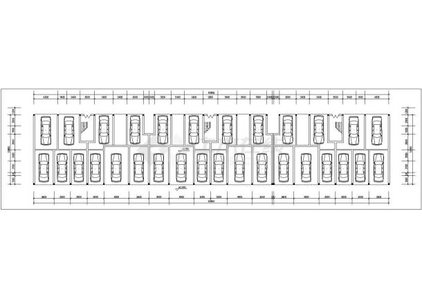 4600平米6层混合结构住宅楼平立剖面设计CAD图纸（含阁楼和架空层）-图一