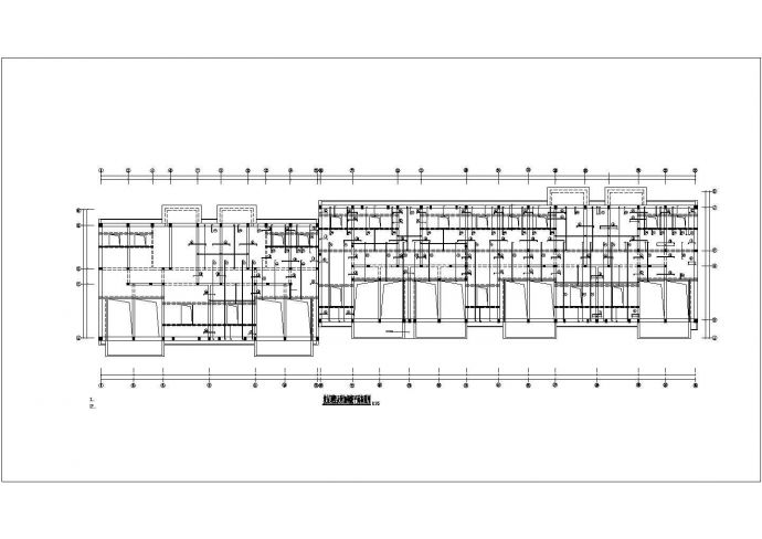 【精选】六层砖混住宅楼建筑设计CAD图纸_图1